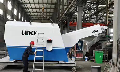 نظام إعادة تدوير الخرسانة UDO TF100 تم تصديره إلى أستراليا